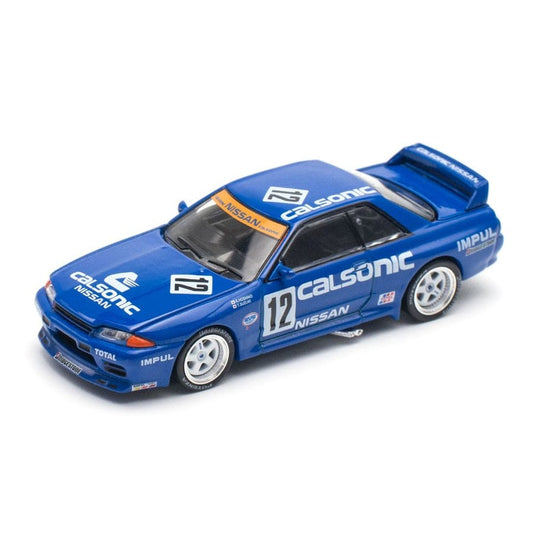 POP RACE NISSAN SKYLINE GTR R32 JTC 1990 CALASONIC 1:64